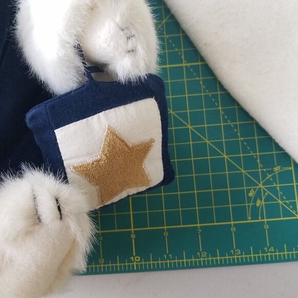 Boyds Bears‎ 1998 ALEXIS BERRIMAN #912022 Plush 16” Blue Velvet Soft NWT - Picture 12 of 12